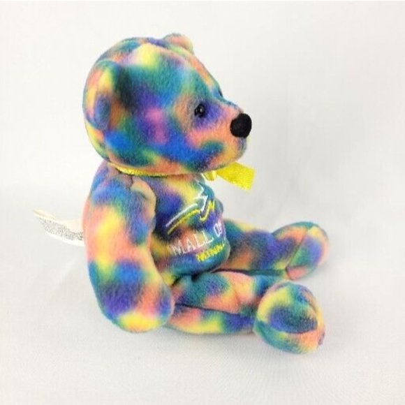 Mall of America 1997 Groovy Tie Dye Bear - Picture 5 of 7